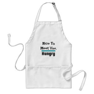 I'm Hungry Dad Joke Adult Apron