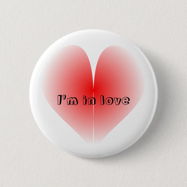 I'm in love button (Front)
