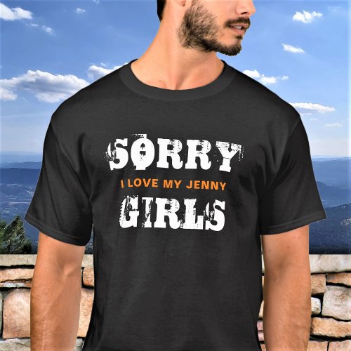 Im In Love With Custom Text Personalized T_Shirt