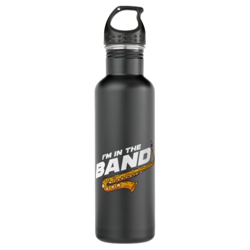Im in the Band Saxophone Instrument44 Stainless Steel Water Bottle