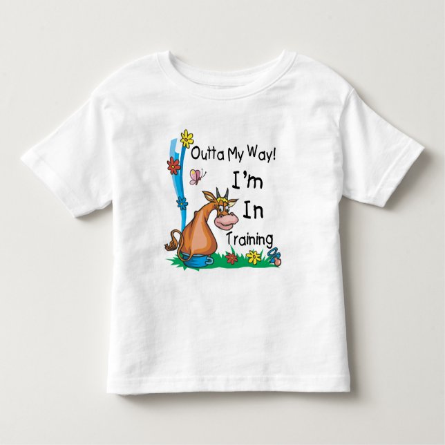 I'm In Training Toddler T-shirt (Front)