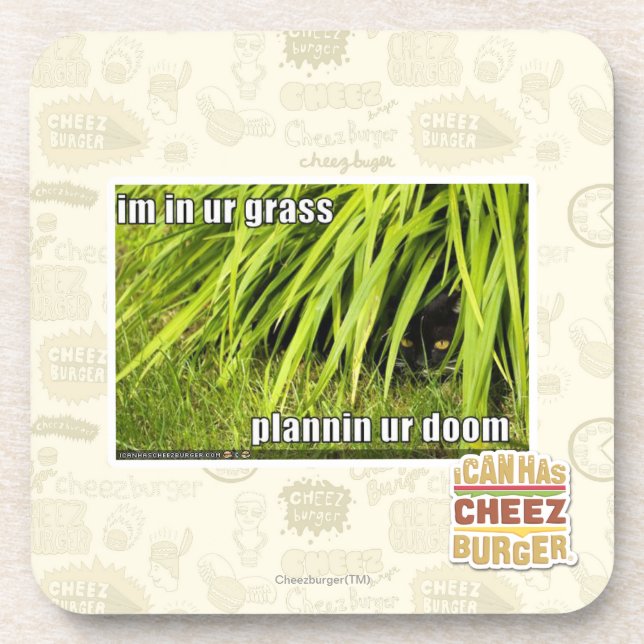 im in ur grass coaster (Front)