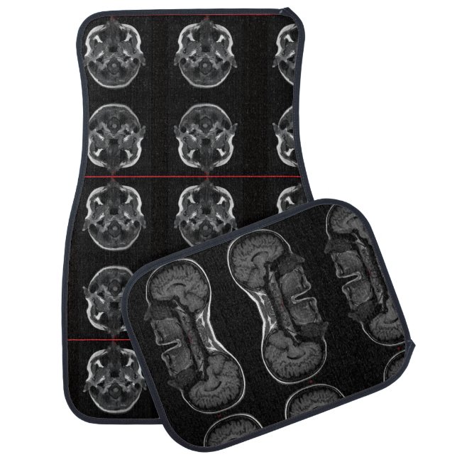 im in your head xray mri scan medical car floor mat (Set)