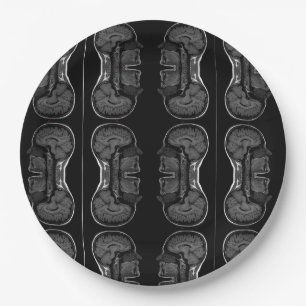 im in your head xray mri scan medical paper plates