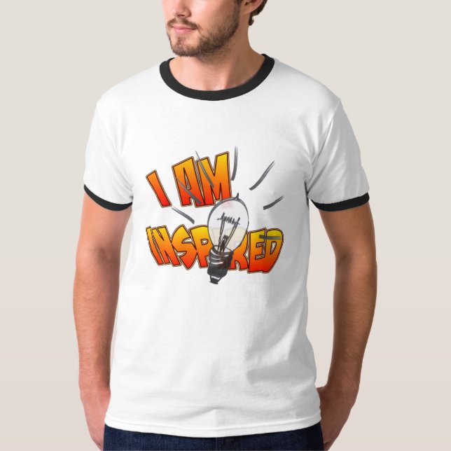 I'm Inspired Cartoon Men´s T-shirt (Front)