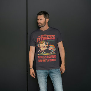 I'm Into Fitness Fit'ness Burrito In My Mouth Tri-Blend Shirt