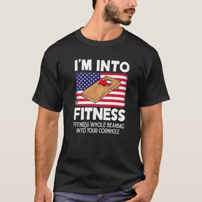 I'm Into Fitness Fitness Whole Beanbag Into your C T-Shirt (Front)
