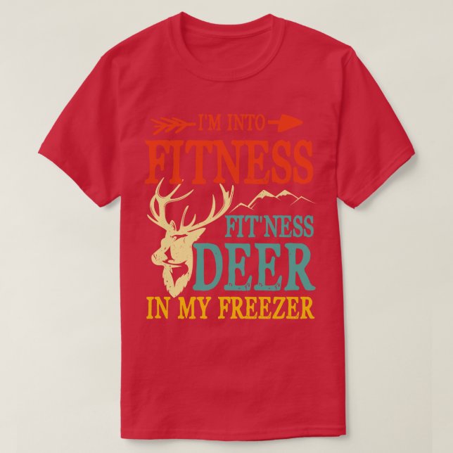 Im Into Ness  Deer In Freezer  T-Shirt (Design Front)