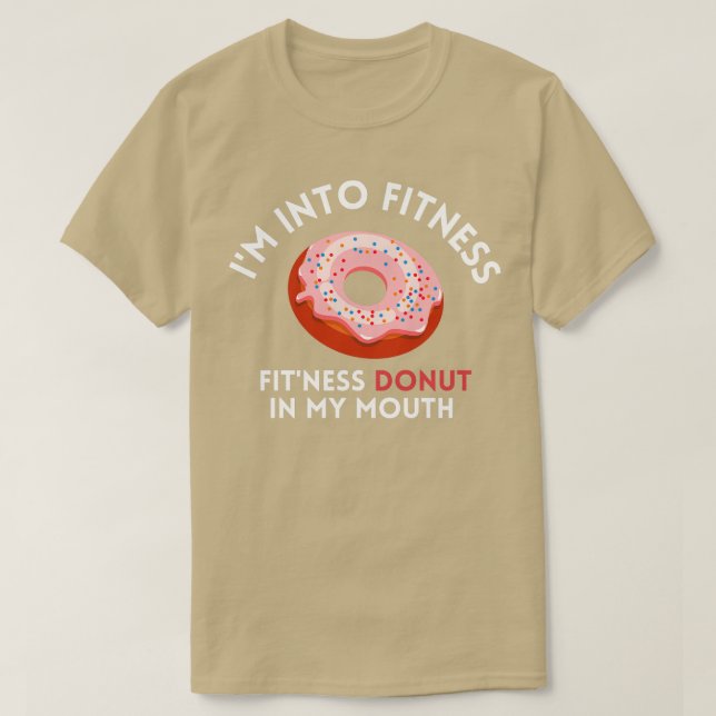 Im Into Ness Ness Donut In My Mouth  T-Shirt (Design Front)