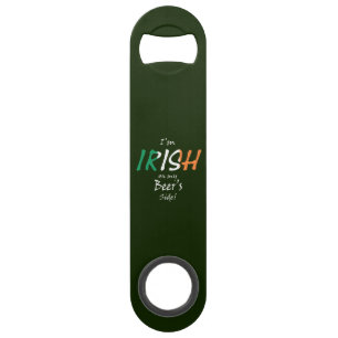 I'm Irish On Beer's Side overlay bocnt Bar Key