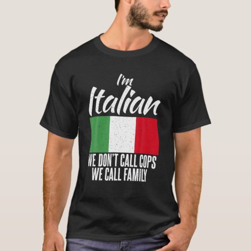 Im Italian I Talk With Hands Funny Italian T_Shirt