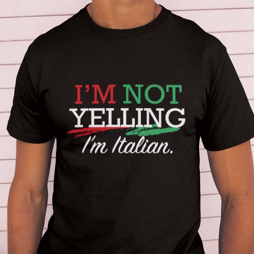 Im Italian T_Shirt