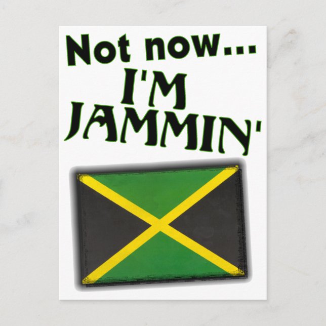 I'm Jammin Postcard (Front)