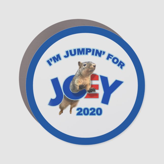 I'm Jumping For Joey Car Magnet (Front)