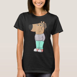 I'm Just A Chill Girl Meme Funny Chill 5  T-Shirt