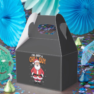 I'm Just a Chill Guy Meme Christmas Funny 2025 Favor Boxes