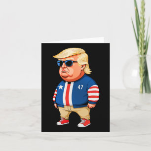 I'm Just A Chill Guys Trump Funny Chill Guy Meme Card
