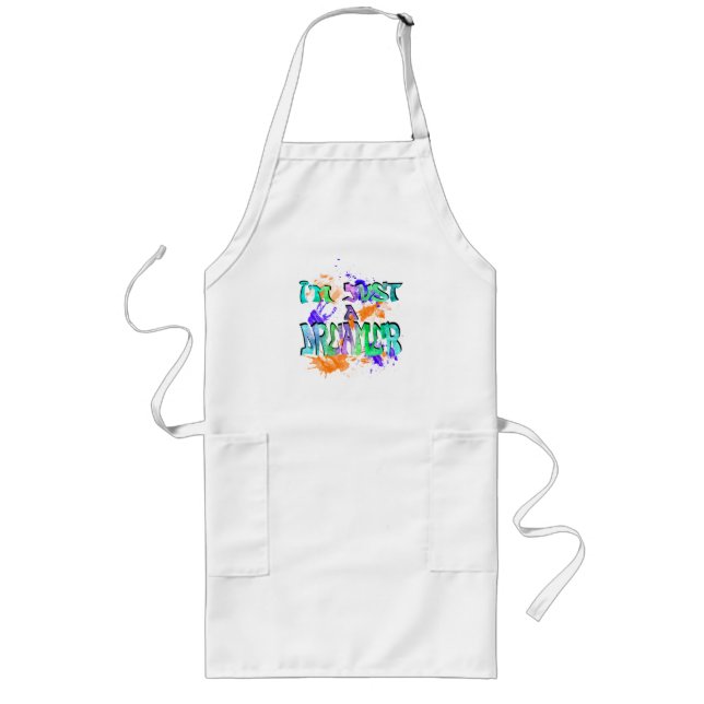 I'm Just a Dreamer, Cool Street Art Graffiti Long Apron (Front)
