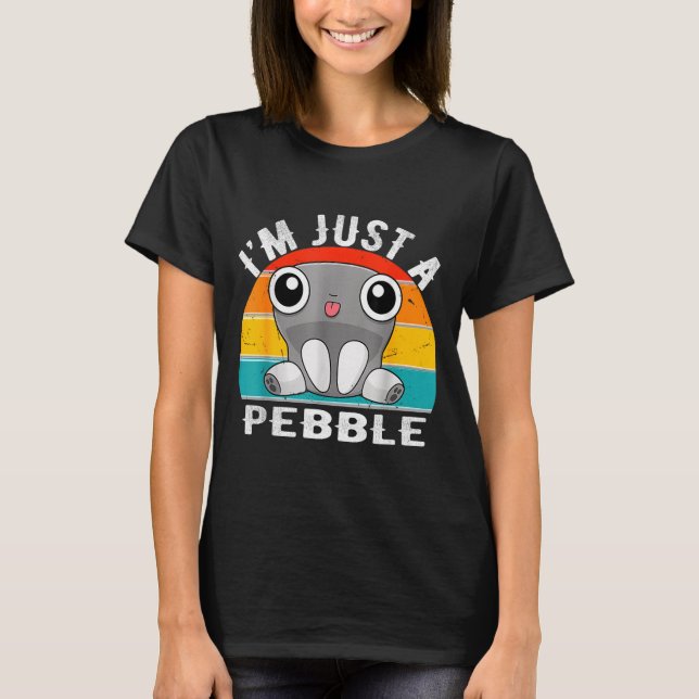 I'm Just A Pebble Kids  T-Shirt (Front)