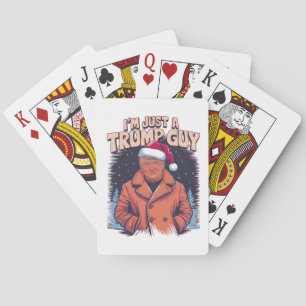 i'm Just a Trump Guy Chill Guy Meme Trump T-Shirt Poker Cards
