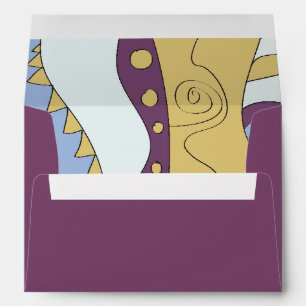 IM JUST COOL Bar Bat Mitzvah Invitation Envelope
