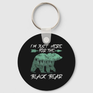 I'm Just Here For The Black Bear Bow Hunting Keychain
