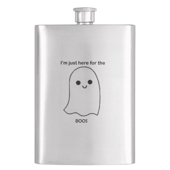 I'm just here for the boos flask (Front)