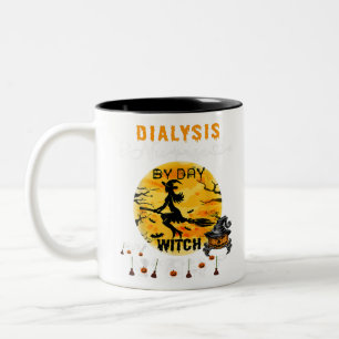 I'm Just Here For The Boos Ghost Funny Halloween C Two-Tone Coffee Mug