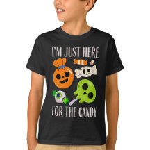 i'm just here for the candy halloween funny