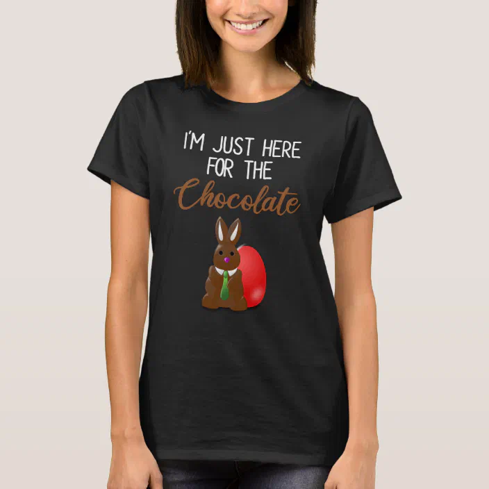 Mens You Should Get That Looked At Easter T Shirt Funny Chocolate Bunny Tee