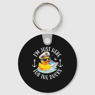 I'm Just Here For The Duck, Duck Cruise, Funny Vac Keychain