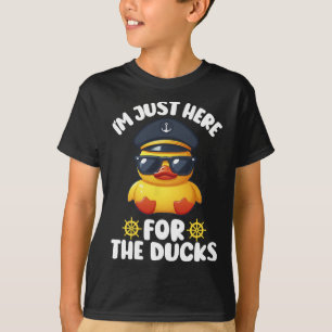 I'm Just Here For The Ducks Funny Cruising Matchin T-Shirt