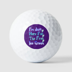 Ice Cream Cone Golf Balls, Zazzle