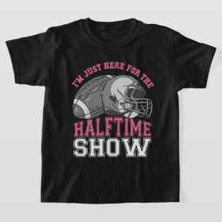 I'm Just Here for the Halftime Show Basketball Fan T-Shirt