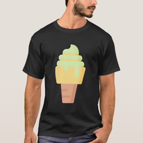 IM Just Here For The Ice Cream Soft Serve Soft_Se T_Shirt