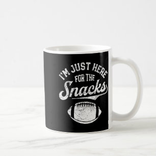 I'm Just Here For The Snacks Funny Fantasy Footbal Coffee Mug