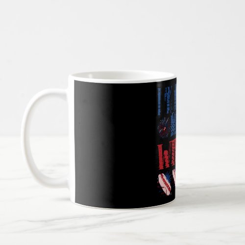 IM Just Here For The Wieners 4Th Of July Coffee Mug