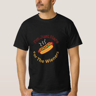 I'm Just Here For The Wieners l Funny BBQ Tee