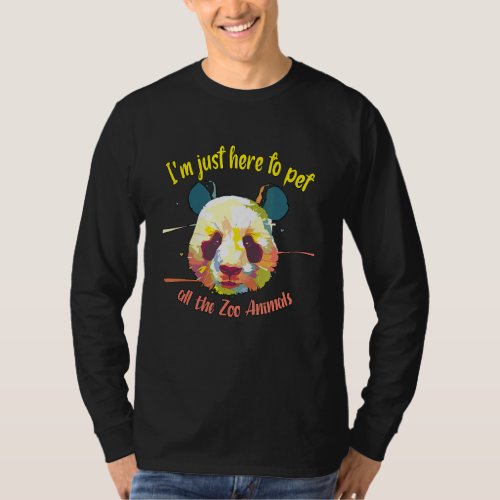 Im Just Here To Pet All The Zoo Animals  1 T_Shirt