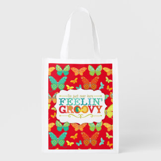 I'm Just Over Here Feelin' Groovy - Reusable Bag
