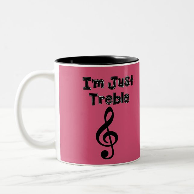 I'm Just Treble Mug (Left)