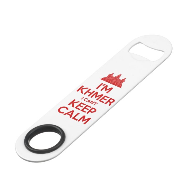 I'm Khmer I Can't Keep Calm Speed Bottle Opener (Front Angled)