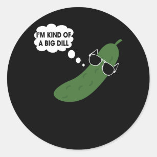 I'm Kind Of A Big Dill Funny Pickle Gift Tags