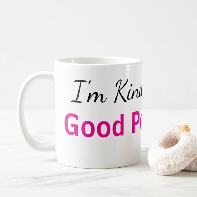 I'm  Kind of a God Person Mug (With Donut)