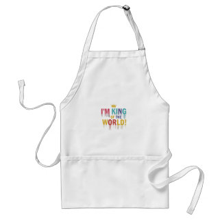 "I'm King of the World!" Adult Apron