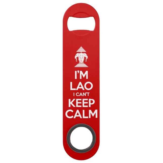 I'm Lao I Can't Keep Calm Bar Key (Front)