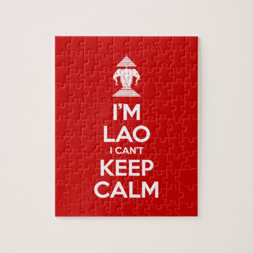 Im Lao I Cant Keep Calm Jigsaw Puzzle