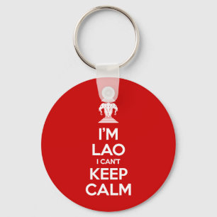I'm Lao I Can't Keep Calm Keychain