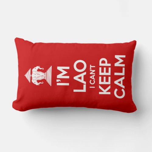 Im Lao I Cant Keep Calm Lumbar Pillow