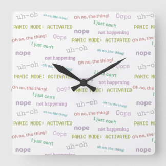 I'm Late Anyway Clock